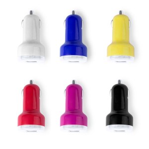 Chargeur de Voiture USB "Denom" - Objet publicitaire AVEC ou SANS logo - Cadeau client...