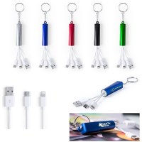 Chargeur Porte-Clés "Zaref" de Coloris Différents - Objet publicitaire AVEC ou SANS log...