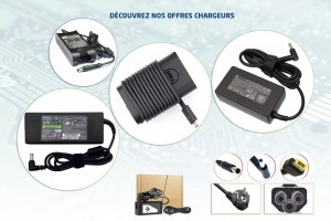 Chargeurs Ordinateur Portable toutes marques : DELL / HP / LENOVO… 45W - 65W - 90W – 12...