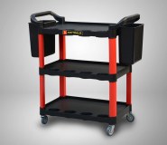 CHARIOT SERVANTE D'ATELIER 3 NIVEAUX KM-4127