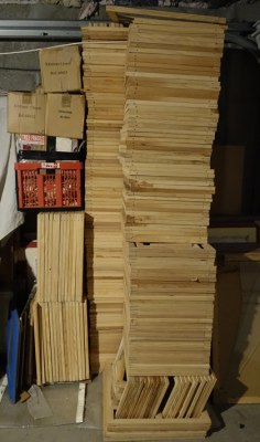 Encadrement : Chassis à clé de sol nus sans noeud sapin du nord neuf....