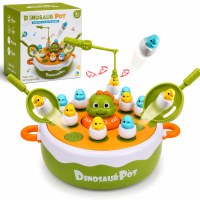 Lot de jeux interactifs Dinosaur Pot – Attrape-dinosaures – 3 ans et plus
