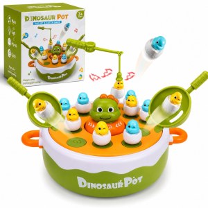 Lot de jeux interactifs Dinosaur Pot – Attrape-dinosaures – 3 ans et plus