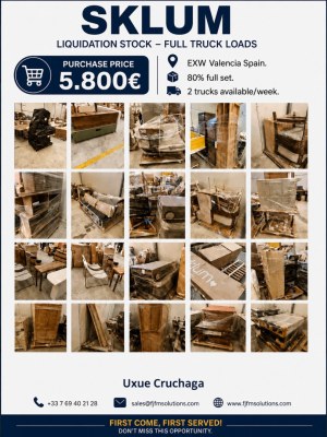 MEUBLES DE QUALITÉ RECONDITIONNÉS – CAMIONS COMPLETS