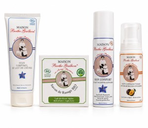 Déstockage de savons, cosmétiques au lait d’ânesse et de chèvre + savon de Marseille.