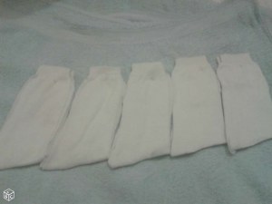 Lot 400 paires CHAUSSETTE HOMME 38/46 BLANC