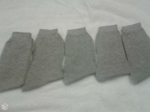 REVENDEUR Lot 400 paires CHAUSSETTE HOMME GRIS