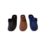 Pantoufle chausson rayé Homme tailles 40-45 3 couleurs