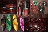 Chaussures indiennes en cuir