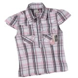 DESTOCKAGE DE CHEMISETTES EN COTON FAROS/ZD POUR FILLES A 3 EUR