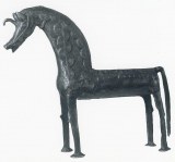Statuette En Bronze (Cheval Mythique) Originaire du Burkina Faso