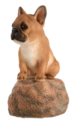 Lot de 15 Statues chien Bouledogue ( 0.50 cts / pcs )