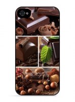 Lot 50 coques personnalisée chocolat iphone 4 4S
