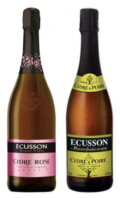 Cidre rosé et poiré Ecusson