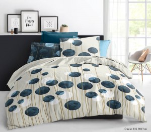 Fabricant de linge de maison Parure Housse de couette + 2 taies d'oreiller 100%coton