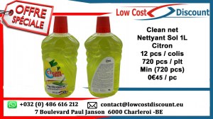 Clean net Nettyant Sol 1L 3refs ( Muguet, lavande, citron )