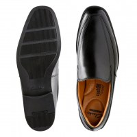 Clarks Tilden Free Moccasins Homme - noir