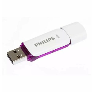 Clé USB Philipps 2.0 64Go Snow Edition Violet