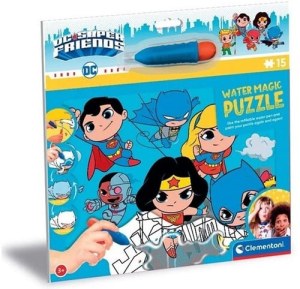 Clementoni DC Super Friends – Puzzle Magique à l'eau 15 pièces – Vente en gros – Grossi...