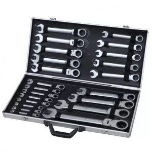 Clés plates à cliquet articulées flexibles 22 PIÈCES KRAFTMULLER