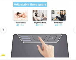 USB Climatiseur Portable, USB Ventilateur Refroidisseur d'air Portable 3 en 1 Réglable...