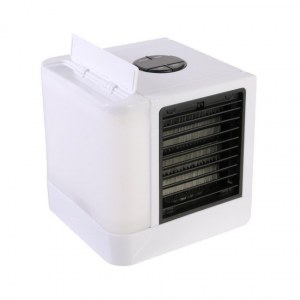 CLIMATISEUR MOBILE CUBE RAFRAICHISSEUR D AIR VENTILATEUR A LED