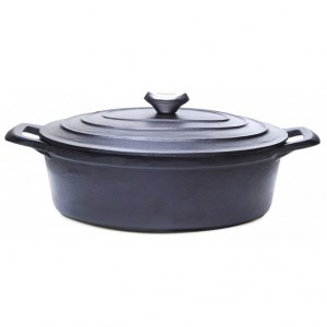 COCOTTE OVALE 31 CM EN FONTE D'ACIER Arthur Martin