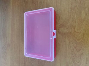 Boite de rangement plastique 17x11.5x3.5cm