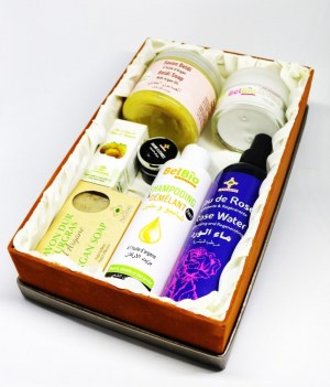 Coffrets cosmetques ou alimentaires bio Marocain