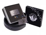 Boucle de ceinture avec clé USB 4Go intégrée + ceinture + Coffret Cadeau