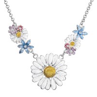 Collier fabos cristal swarovski floral