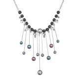 Collier fabos cristal swarovski multi perles