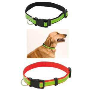 Collier réflecteur "Muttley" Ajustable - Objet publicitaire AVEC ou SANS logo - Cadeau...
