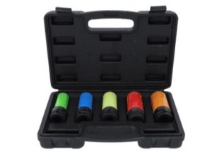 JEU DE DOUILLES A CHOC COLOR 1/2 5PCS KM-4050