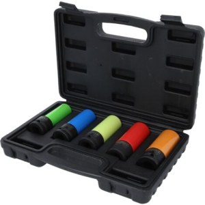 JEU DE DOUILLES A CHOC COLOR 1/2 5PCS KM-4050