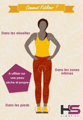 Déodorant de pierre d'alun