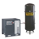 Compresseur d'air à vis silencieux 15 CV 500 L 10 bar.