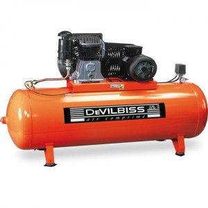 Compresseur à piston bi étagé 500 litres 7,5 CV.