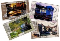 Lot de cartes postales sur le thème d'Annecy