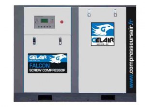 ARRIVAGE COMPRESSEURS A VIS GELAIR FALCON 45 kW LG-7.5/8 ou 10 BARS