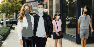 VENTE T-SHIRT MASQUE INTEGRE