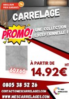 Carrelage 60x60 et 60x120 - Mat et Brillant - William