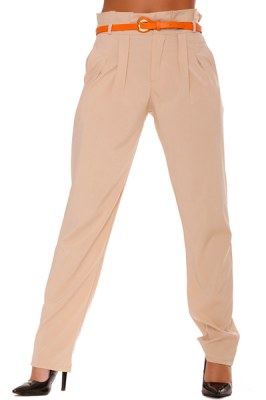 Pantalon léger pour l'été avec ceinture 6 couleurs deux modèles