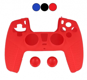Lot de 6 Coques pour manette en silicone Play Station 5