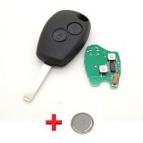 CLE COMPLETE AVEC ELECTRONIQUE RENAULT CLIO 3 MODUS TWINGO2 MASTER 433 MHZ