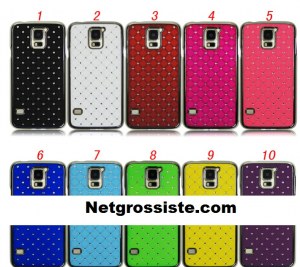 Lot de coques Luxury Diamant pour Samsung Galaxy S5