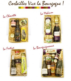 Vente de corbeilles de produits régionaux