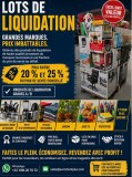LOTS DE LIQUIDATION GRADE A & B – GRANDES MARQUES À PRIX IMBATTABLES !