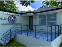 Garde Corps en Aluminium Gamme GUISE Couleur RAL7016 Sablé