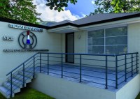 Garde Corps en Aluminium Gamme NICE Couleur Ral7016 Sablé